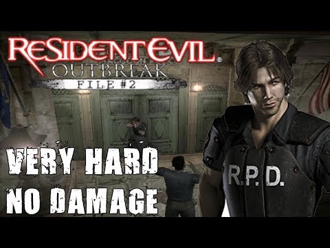 Resident Evil Outbreak File #2: "Desperate Times" No Damage (Very Hard)