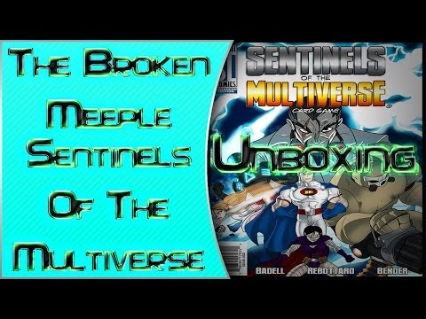 The Broken Meeple - Unboxing Review - Sentinels of the Multiverse
