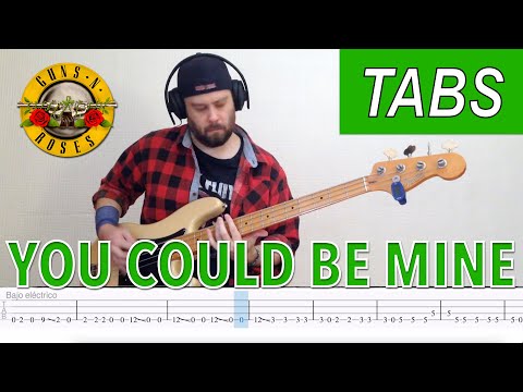 You Could Be Mine bass tabs - Guns 'N Roses | PookLowEnd