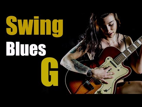Blues Backing Track Jam - Ice B. - Swing Blues in G
