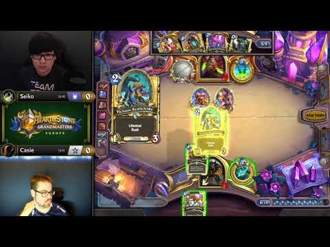 Seiko vs Casie - Hearthstone Grandmasters Europe - Week 3