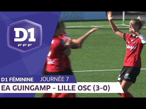 J7 : EA Guingamp - Lille OSC (3-0) / D1 Féminine