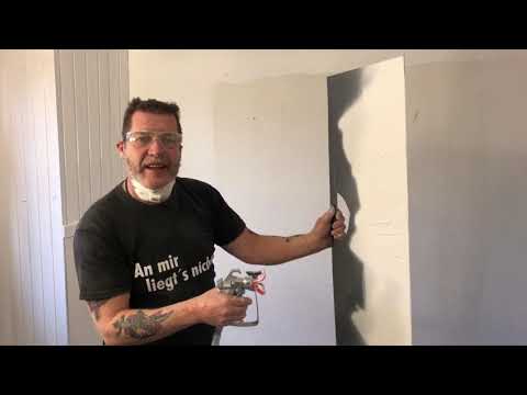 Magnum by Graco A20 Plus – Wand in 2 Minuten mit Dispersionsfarbe beschichten