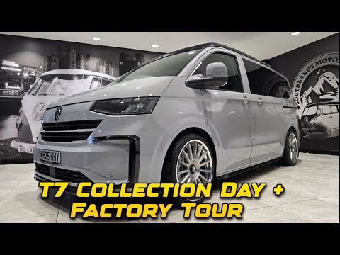 Volkswagen T7 Camper Collection Day + Factory Tour | Road Test