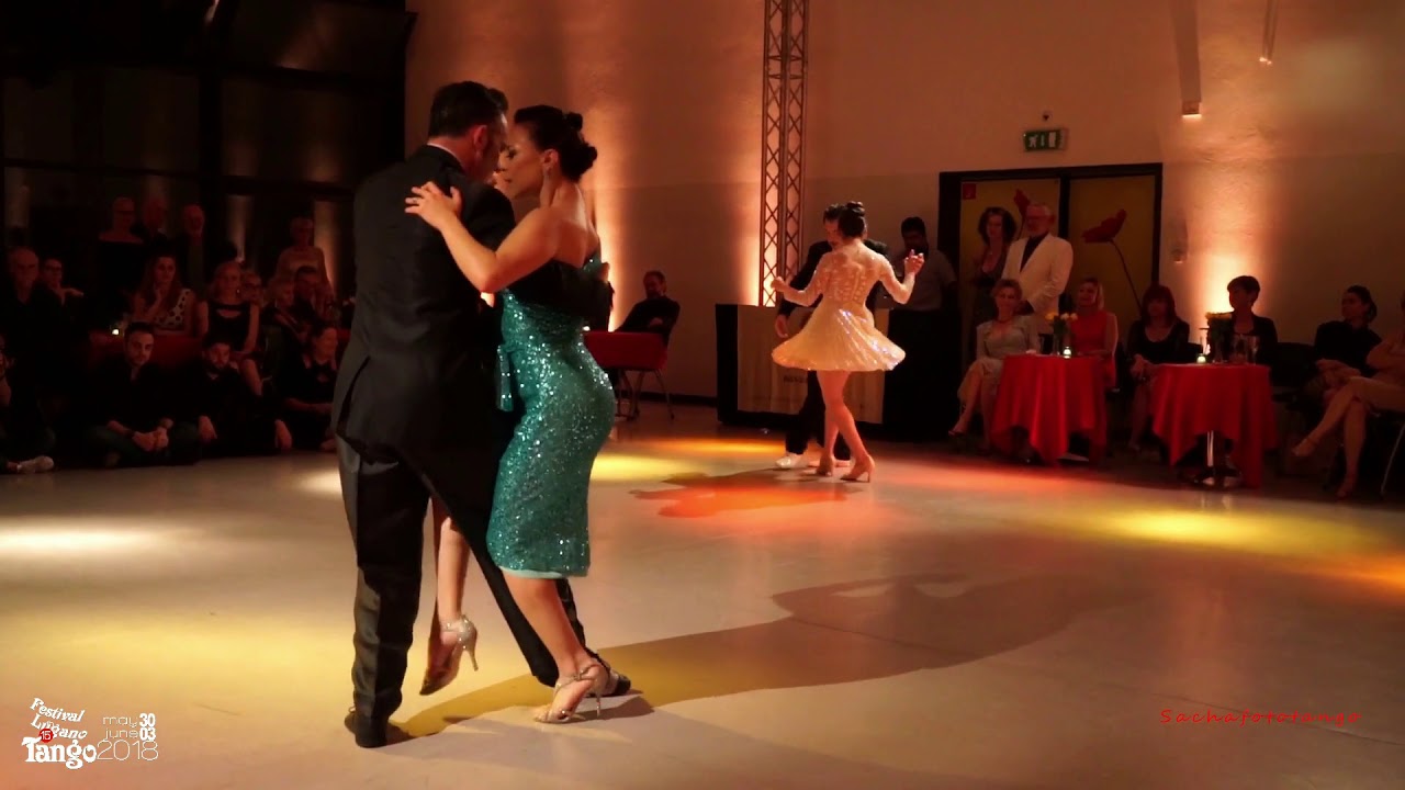 Rodrigo "Joe" Corbata y Lucila Cionci,  Fabian Salas y Lola Diaz, 15th Festival Lugano Tango 2018
