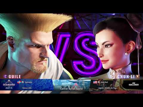 SF6 - Caba (Guile) vs Kami-bot (Chun-li) Fto2