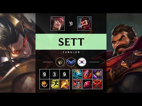 Sett Jungle vs Graves - KR Diamond Patch 25.07