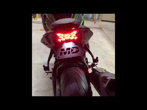 Kawasaki Z H2 Taillight & Fender Eliminator installation