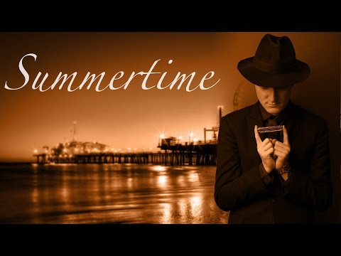 Summertime (G.Gershwin) - harmonica, bass & keyboard cover by Alexandre Thollon