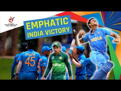 India v Pakistan Under 19 Cricket World Cup semi-final montage