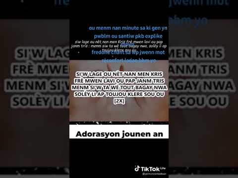 lèw santiw tris koute mizik sa