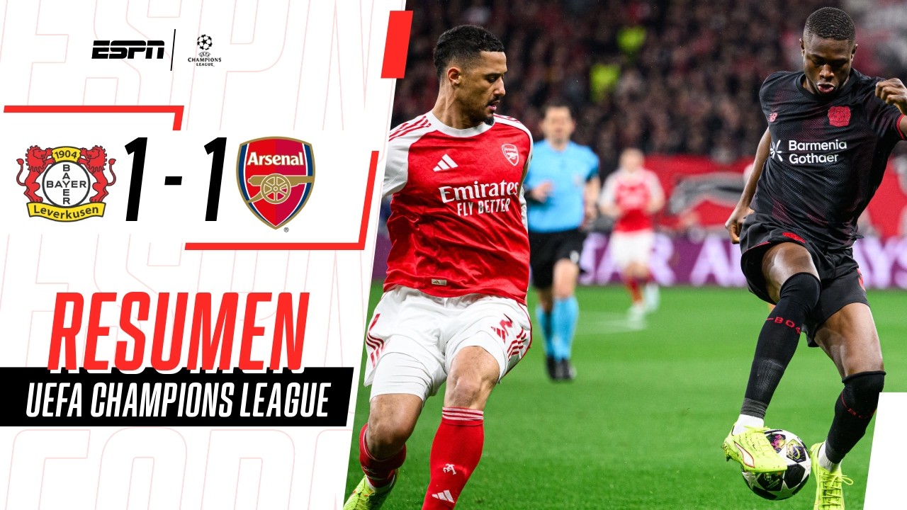 LEY DEL EX PARA HAVERTZ EN EL EMPATE AGÓNICO DEL ARSENAL | B. Leverkusen 1-1 Arsenal | RESUMEN
