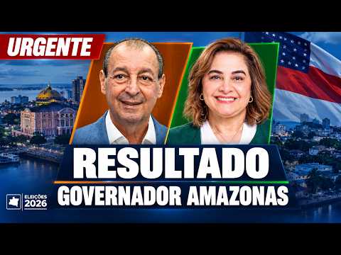 🚨APURAÇÃO ELEIÇÕES AMAZONAS: GOVERNADOR E PRESIDENTE COM LULA X FLÁVIO BOLSONARO