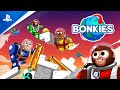 Bonkies | Cheer! Cooperate! Construct! Gameplay Trailer | PS4