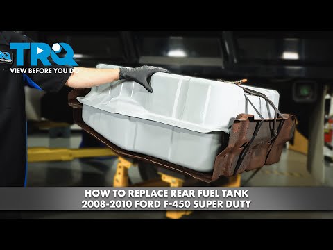 How to Replace Rear Fuel Tank 2008-2010 Ford F-450 Super Duty