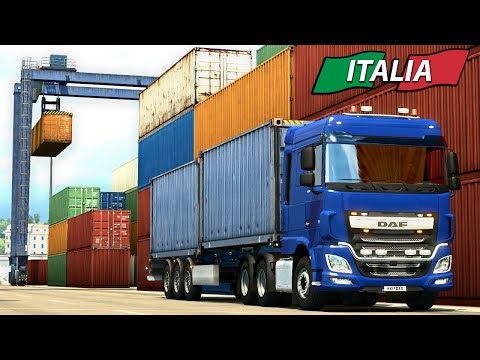 THE TOUR BEGINS | ITALIA DLC Euro Truck Simulator 2 - Ep2