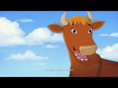 Mamma mu under vattnet