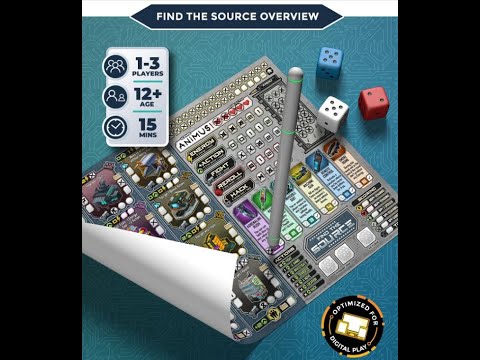 18. Kipróbáltuk - Find the Source egy meglepően jó Roll and Write játék - Dice And Decks