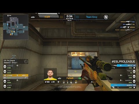 FALLEN WTF?! - MIBR vs Team Envy - ESL Pro League S9