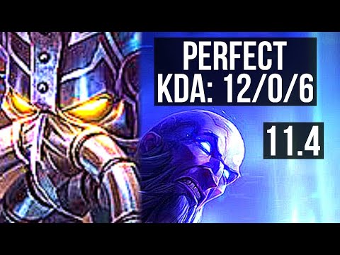 KASSADIN vs RYZE (MID) | 12/0/6, 65% winrate, Legendary | TR Diamond | v11.4