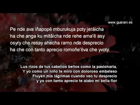 Che Kamba Resa Jajái - Letra en Guaraní y Castellano