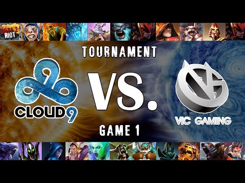 Dota 2 Tournament | Vici Gaming VS Cloud9 - Game 1 | The International Tournament