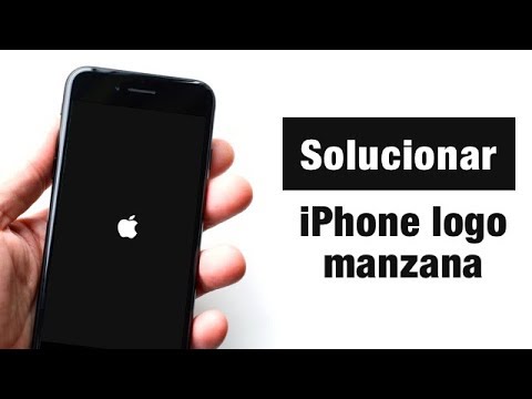 mi iphone se queda en la manzana