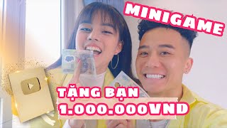 Tặng bạn 1.000.000 đồng và nhiều phần quà khác | Minigame 1 Triệu Subcribers | Fansie Family