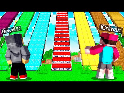 WÄHLE NICHT die FALSCHE TREPPE in MINECRAFT!