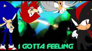 Sonic, Shadow, Silver and Knuckles Sing: I Gotta Feeling By: Black Eyed Peas.