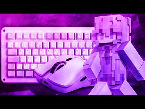 Hive Bedwars Keyboard & Mouse ASMR [4k 240FPS] [Creamy Modded Keyboard]...