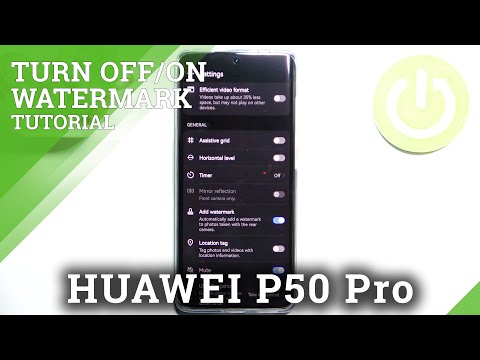 How to Add Watermark to Photos in HUAWEI P50 Pro - Automatically Add Watermark To Photos