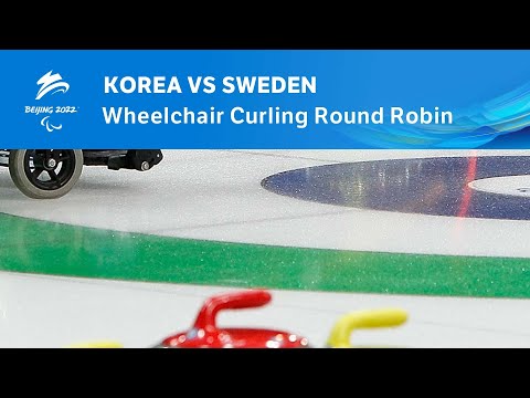 Korea vs Sweden | Wheelchair Curling Round Robin | Day 6 | Beijing 2022 Paralympic Winter Games