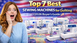 Top 7 Best Sewing Machines for Quilting (2026 Buyer’s Guide)