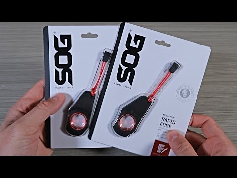 Unboxing SOG Rapid Edge and Rapid Rescue