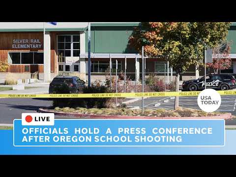 LIVE: Officials hold a press conference following a deadly shooting at an Oregon elementary school