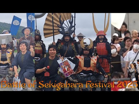[Historical Adventures] Sekigahara Battle Festival - (12 Oct 2025) - 関ケ原合戦祭りSamurai Re-enactment War