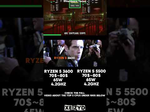 RYZEN 5 5500 vs 3600 – Best Ryzen CPU for Budget Gaming in 2025!🔥