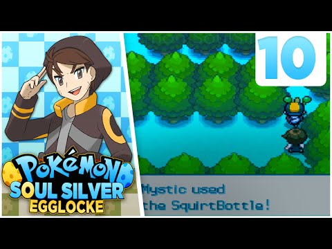 Pokemon SoulSilver Egglocke Episode 10 [Squirtbottle Fails]