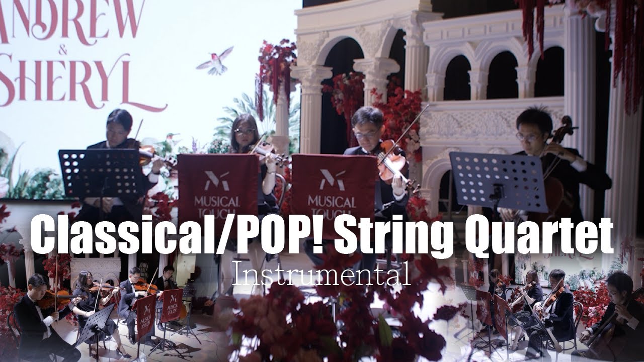 Classical/POP! String Quartet (For Wedding & Corporate Events)