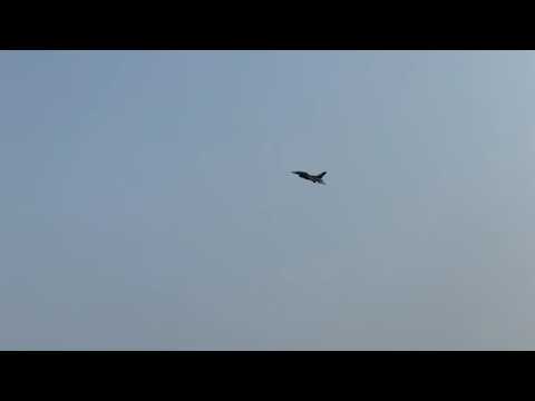 Transonic Boom | F-16 Viper Demonstration High Speed Pass