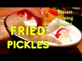 EASY Southern Fried Pickles with a Simple Dipping Sauce | Farm to Table Cooking