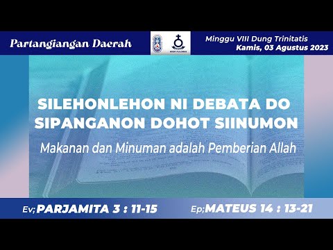 PARTANGIANGAN DAERAH - 03 AGUSTUS 2023 | LIVE STREAMING HKBP PULOMAS
