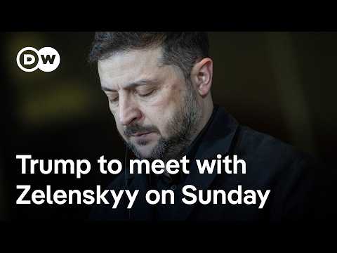澤倫斯基將前往佛州與川普會面！｜DW 新聞 (Zelenskyy to travel to Florida for Trump meeting | DW News)