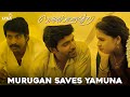 Vellakara Durai Movie Scene Murugan Saves Yamuna Vikram Prabhu Sri Divya