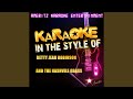 Tramp On the Street (In the Style of Betty Jean Robinson and the Nashville Grass) (Karaoke Version)