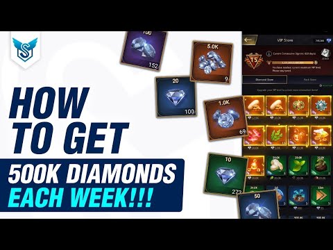 How to get 500,000 diamonds each week - The Ants Underground Kingdom [EN]