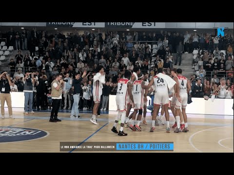 Nantes BH 73 - 67 Poitiers (3e j. ProB) : LE NBH ambiance la Trocardière pour la Halloween Party