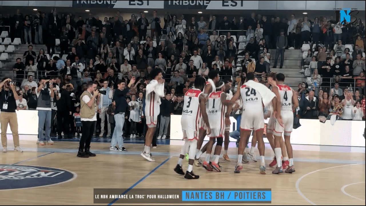 Nantes BH 73 - 67 Poitiers (3e j. ProB) : LE NBH ambiance la Trocardière pour la Halloween Party