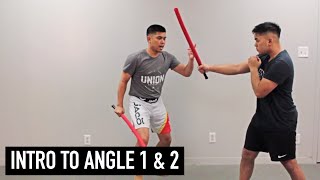 Kali Angles 1 & 2 | Easy Lesson to Begin FMA Training
